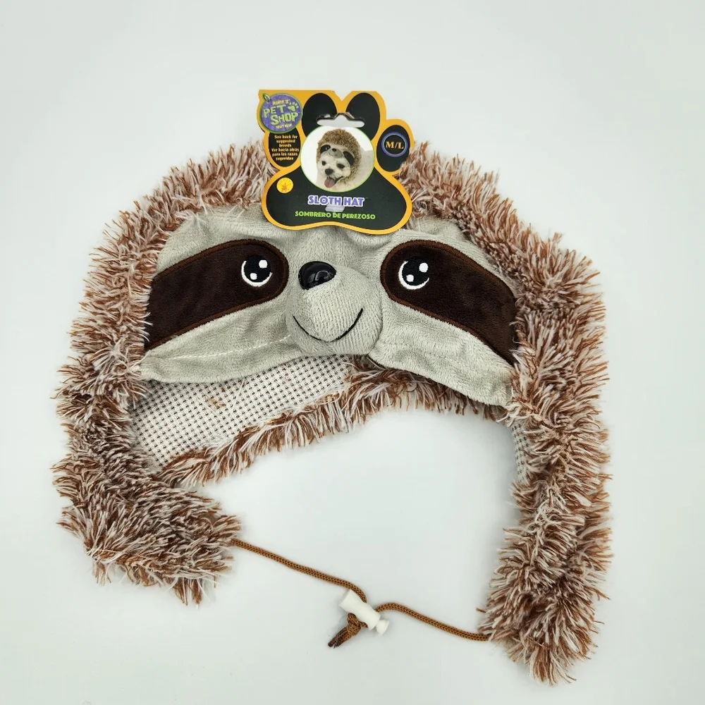 Pet‎ Sloth Hat Size M/L
